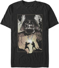 STAR WARS Big & Tall Raw Battle Men's Tops Short Sleeve Tee Shirt T-Shirt | Premium Quality