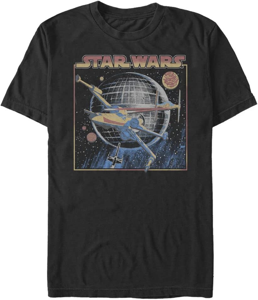 STAR WARS Big & Tall Oh Ship Men's Tops Short Sleeve Tee Shirt T-Shirt | US Viral Style