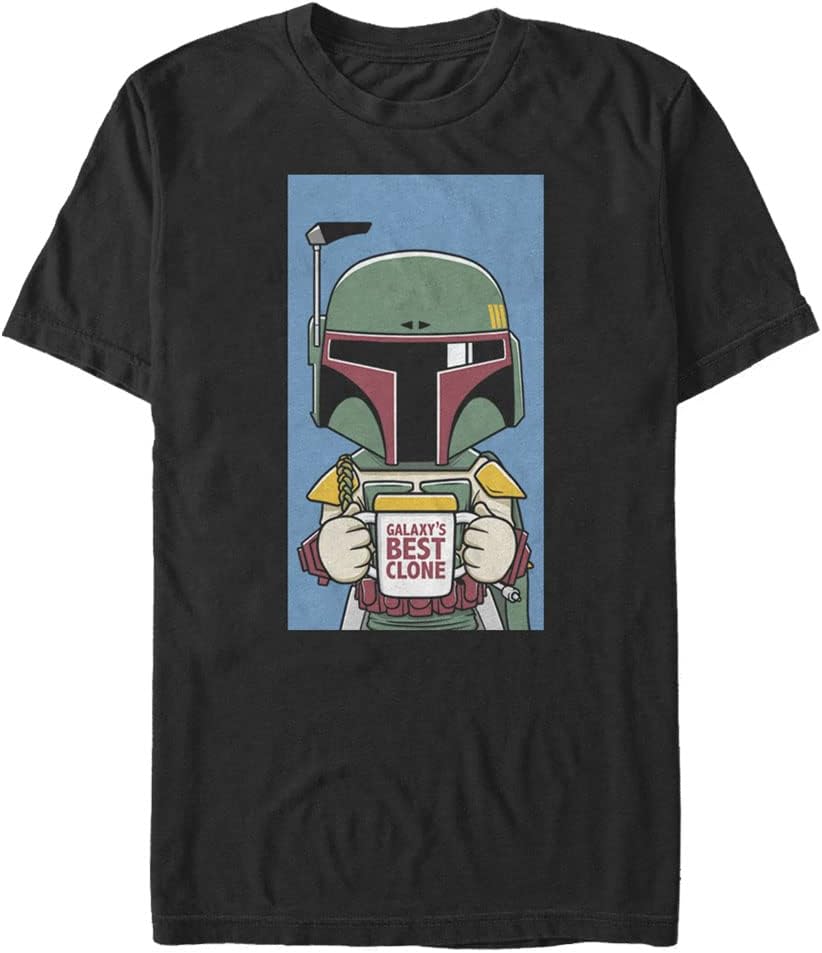 STAR WARS Worlds Best Clone Men's Tops Short Sleeve Tee Shirt T-Shirt | Best Seller