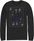Harry Potter Big & Tall Batman Jokers Wild Men's Tops Long Sleeve Tee Shirt T-Shirt | US Viral Style