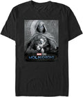 Marvel Big & Tall Moon Knight Portrait Men's Tops Short Sleeve Tee Shirt T-Shirt | US Viral Style