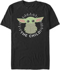 STAR WARS Mandalorian The Child Men's Tops Short Sleeve Tee Shirt T-Shirt | Premium Quality
