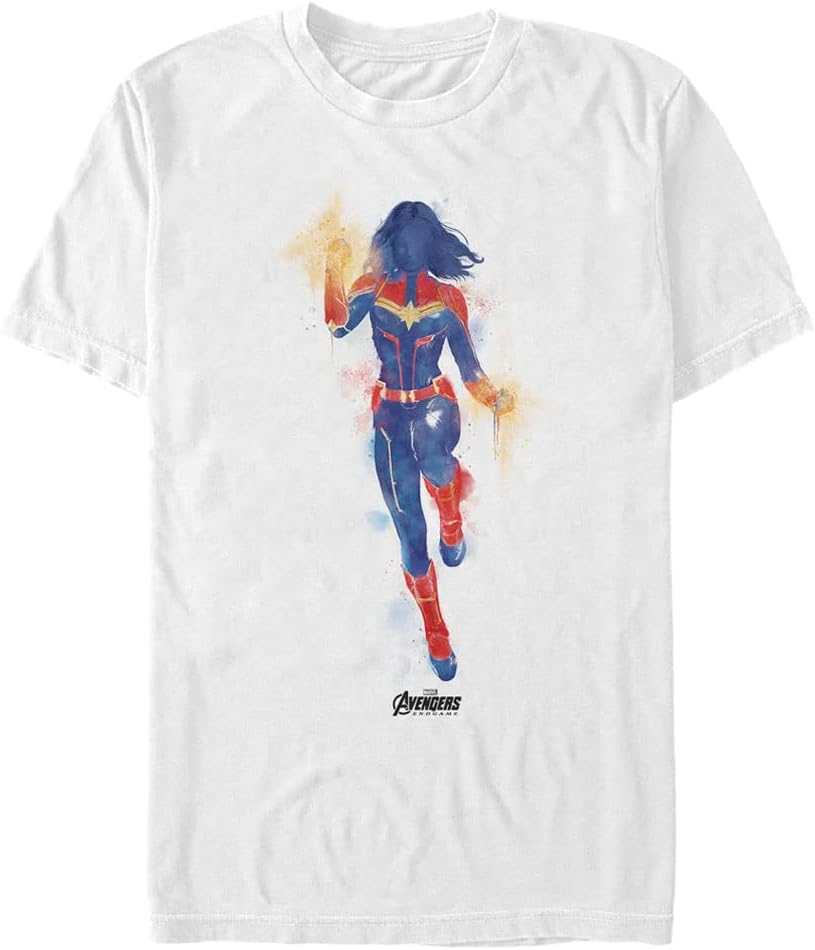Marvel Big & Tall Painted Men's Tops Short Sleeve Tee Shirt T-Shirt | US Viral Style
