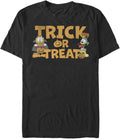 Nickelodeon Big & Tall Garfield Halloween Men's Tops Short Sleeve Tee Shirt T-Shirt | US Viral Style