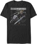 Nintendo Link Ready Men's Tops Short Sleeve Tee Shirt Black T-Shirt | Premium Quality