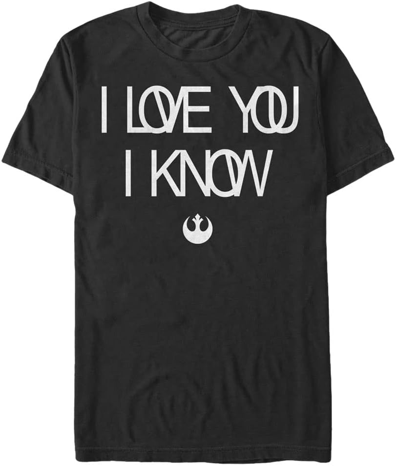 STAR WARS Overlap Love Type Men's Tops Short Sleeve Tee Shirt T-Shirt | Aesthetic Streetwear