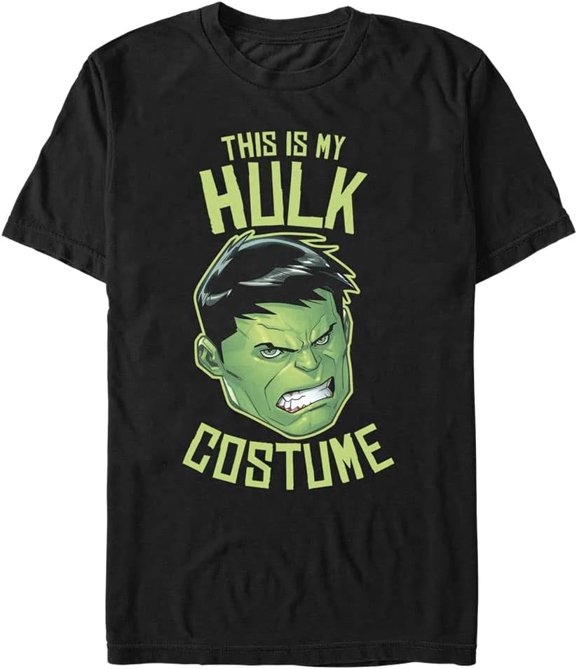 Marvel Big & Tall Classic Hulk Costume Men's Tops Short Sleeve Tee Shirt T-Shirt | Premium Quality