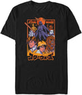 STAR WARS Manga Men's Tops Short Sleeve Tee Shirt T-Shirt | Premium Quality