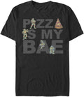 Nickelodeon Big & Tall Teenage Mutant Ninja Turtles Pizza Bae Men's Tops Short Sleeve Tee Shirt T-Shirt | Trending 2025