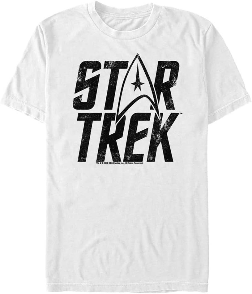 Star Trek Men's Stacked Logo Apparel | Best Seller