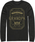 Fifth Sun Big & Tall High Grade Grandpa Men's Tops Long Sleeve Tee Shirt T-Shirt | Aesthetic Streetwear
