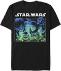 STAR WARS Stary Poster Men's Tops Short Sleeve Tee Shirt T-Shirt | Premium Quality
