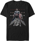 Marvel Big & Tall Winter Falcon Soldier Teamed Men's Tops Short Sleeve Tee Shirt, Black, 3X-Large T-Shirt | Aesthetic...