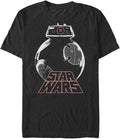 STAR WARS Big & Tall Last Jedi Silver Bot Men's Tops Short Sleeve Tee Shirt T-Shirt | Premium Quality