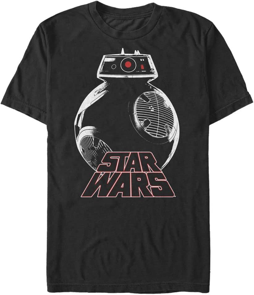 STAR WARS Big & Tall Last Jedi Silver Bot Men's Tops Short Sleeve Tee Shirt T-Shirt | Premium Quality