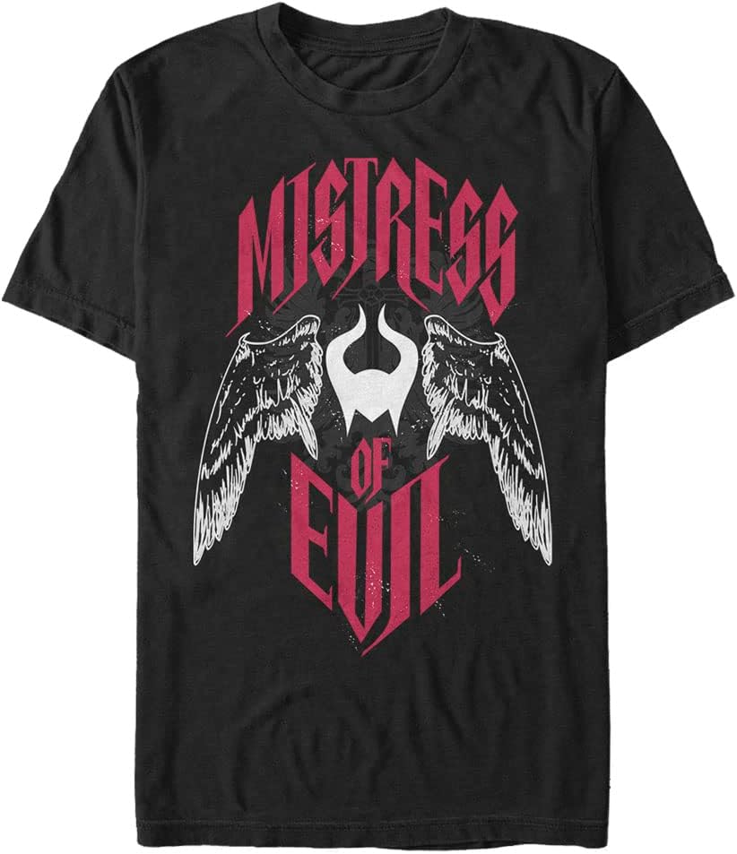 Disney Big & Tall Maleficent with Wings Men's Tops Short Sleeve Tee Shirt T-Shirt | US Viral Style