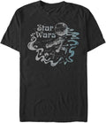STAR WARS Retro Men's Tops Short Sleeve Tee Shirt T-Shirt | Best Seller