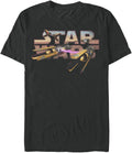STAR WARS Pod Logo Men's Tops Short Sleeve Tee Shirt T-Shirt | Premium Quality