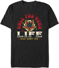 Stranger Things Men's Big & Tall Die Badge Apparel | Aesthetic Streetwear