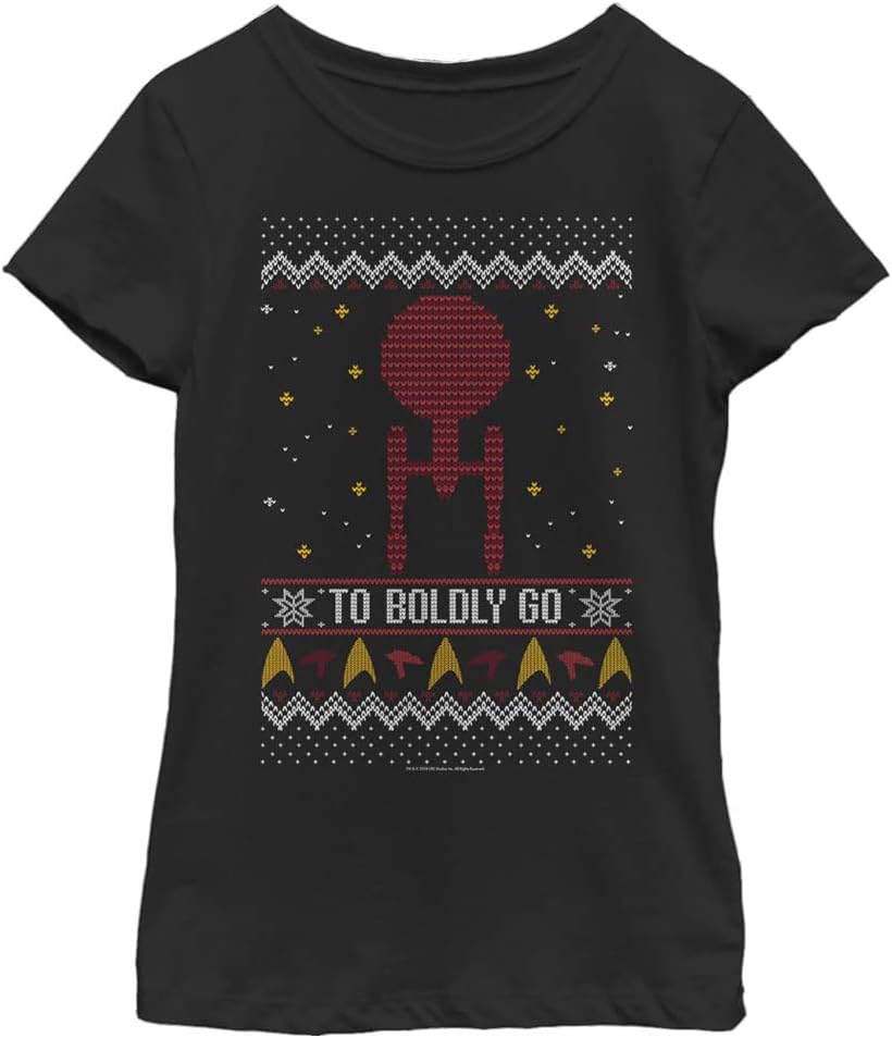 Star Trek Kids' to Boldly Sweater Sweater | Best Seller