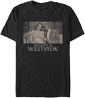 Marvel Big & Tall WandaVision Ring Created Men's Tops Short Sleeve Tee Shirt, Black, 3X-Large T-Shirt | Premium Quality