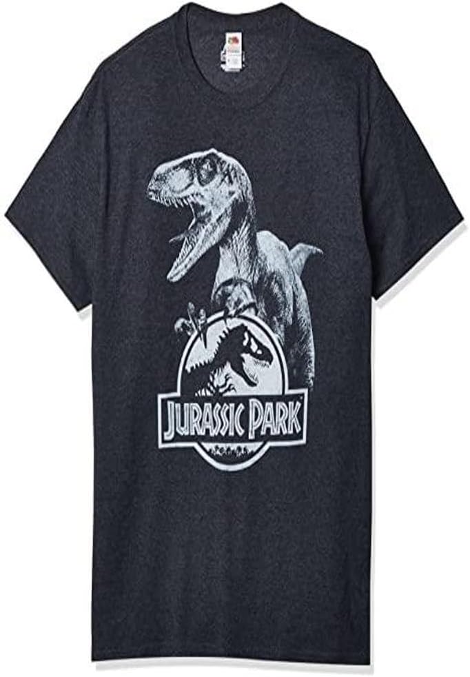 Jurassic Park Men's Raptor Logo Apparel | Aesthetic Streetwear