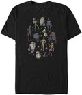 STAR WARS Big & Tall Multiple Franchise Sidekick Smash Men's Tops Short Sleeve Tee Shirt T-Shirt | Premium Quality