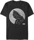 DC Comics Big & Tall Batman Moon Men's Tops Short Sleeve Tee Shirt T-Shirt | Best Seller