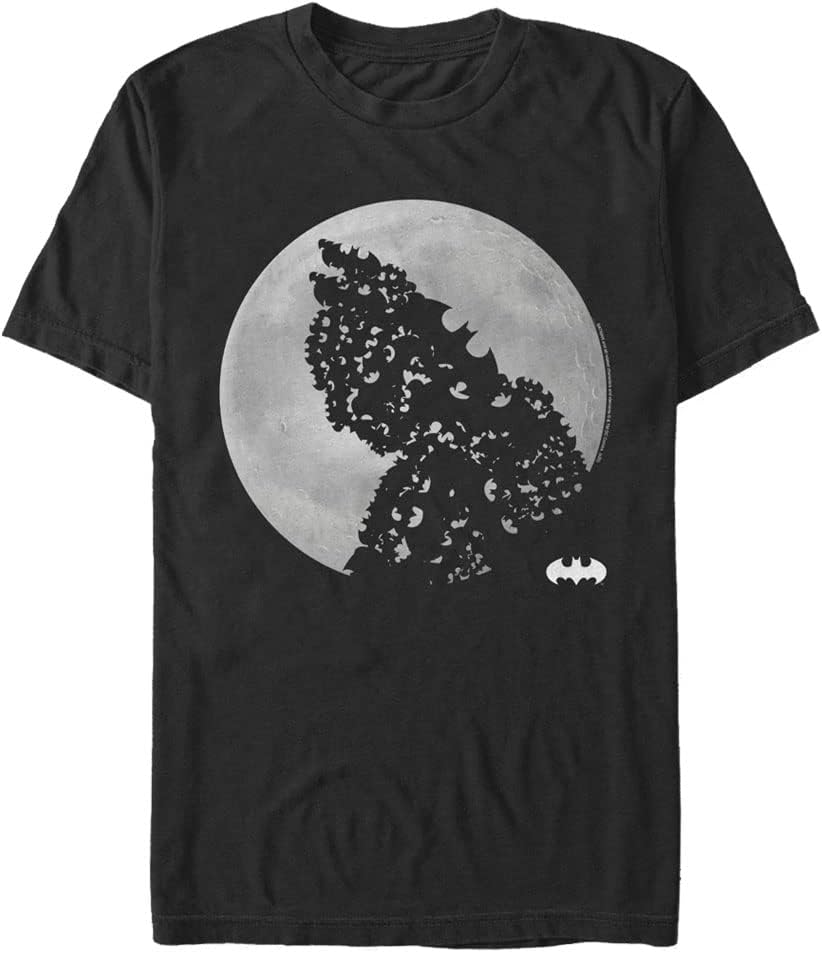 DC Comics Big & Tall Batman Moon Men's Tops Short Sleeve Tee Shirt T-Shirt | Best Seller