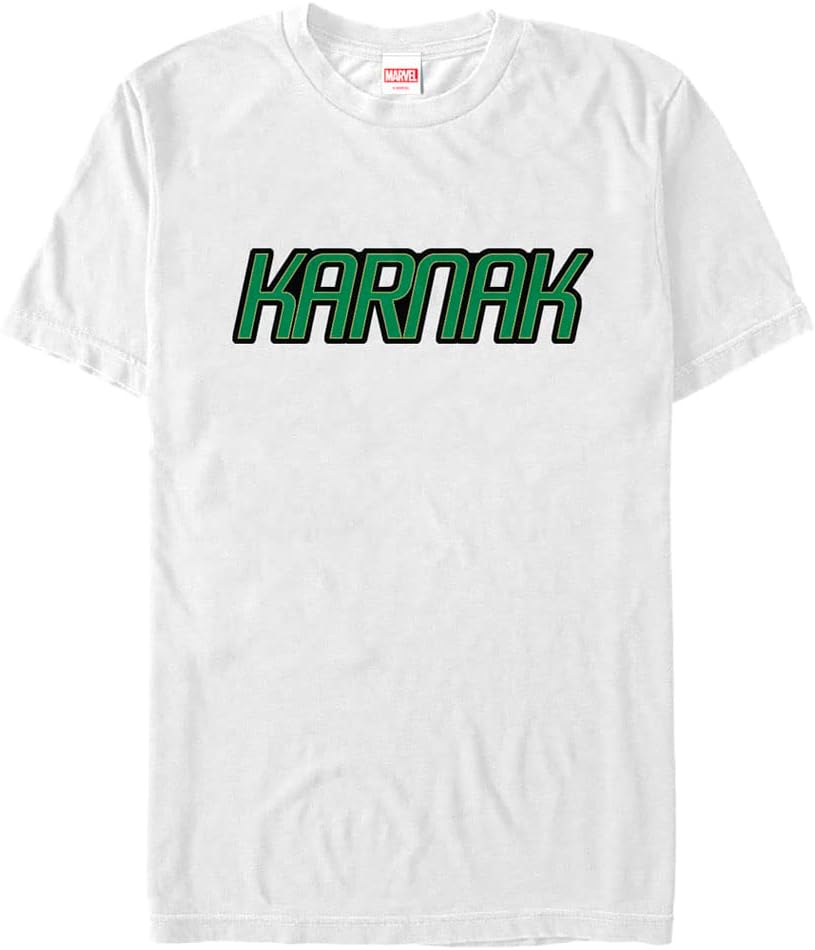 Marvel Big & Tall Classic Karnak Logo Men's Tops Short Sleeve Tee Shirt T-Shirt | Best Seller
