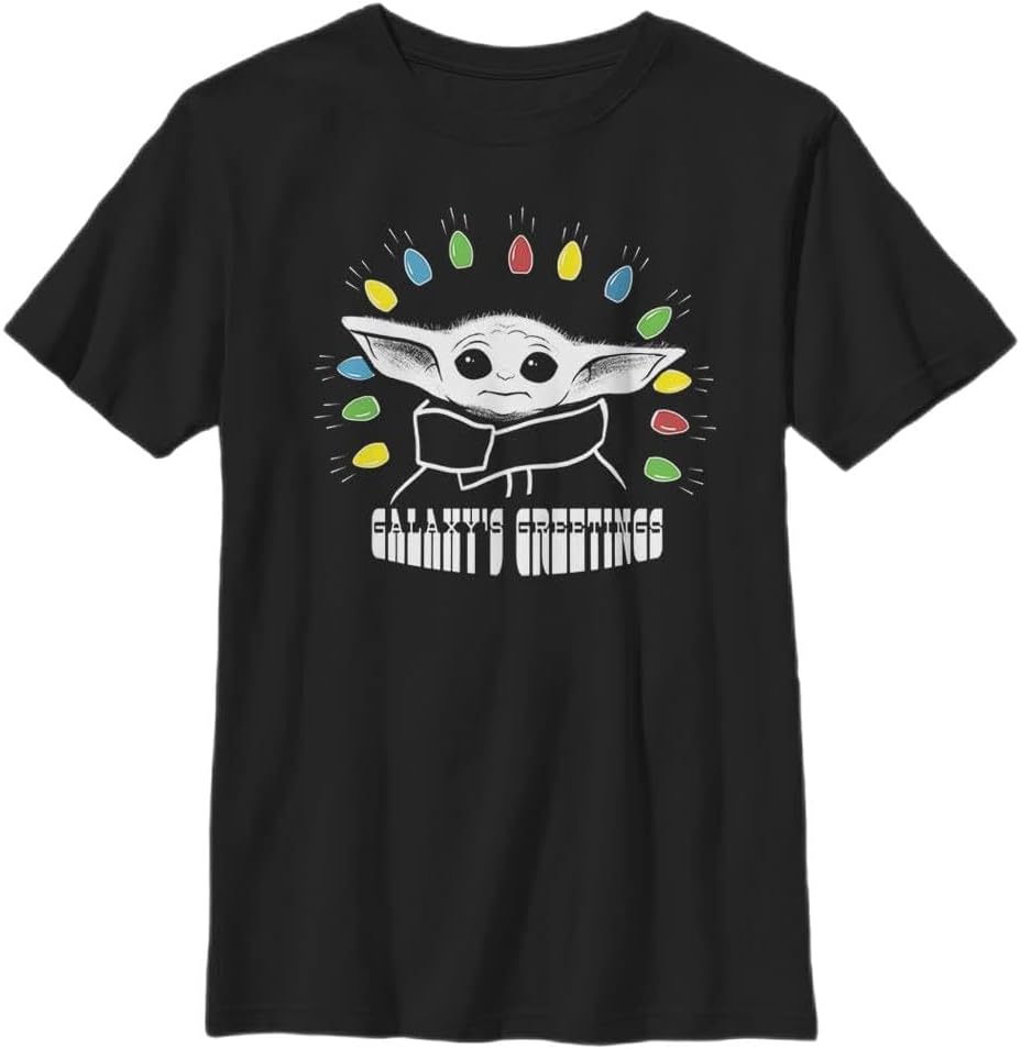 STAR WARS Mandalorian Christmas The Child Greetings Boys Apparel | Trending 2025