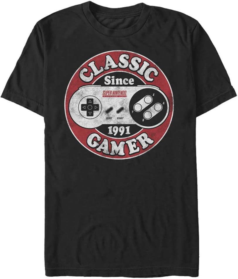 Nintendo Men's Big & Tall Classic Gamer Apparel | US Viral Style