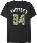 Nickelodeon Big & Tall Teenage Mutant Ninja Turtles 84 Men's Tops Short Sleeve Tee Shirt T-Shirt | US Viral Style