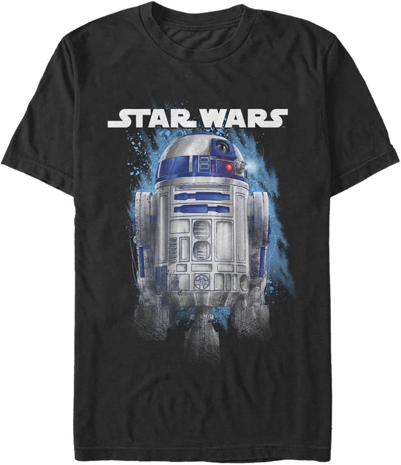 STAR WARS R2 Blast Men's Tops Short Sleeve Tee Shirt T-Shirt | Best Seller