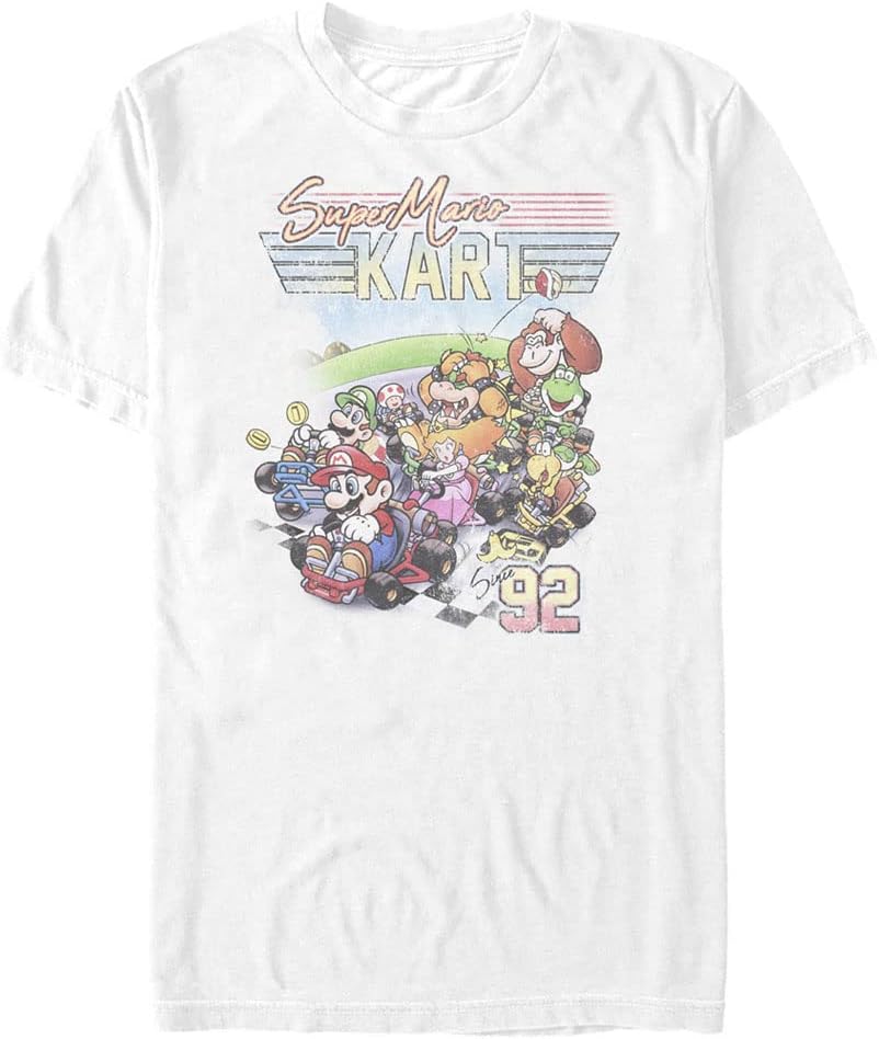 Nintendo Men's Kart Nineties Apparel | US Viral Style