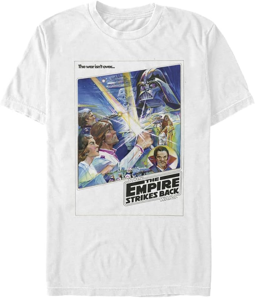 STAR WARS Big & Tall War Isn't Over Men's Tops Short Sleeve Tee Shirt T-Shirt | Aesthetic Streetwear