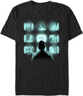 Stranger Things Men's Big & Tall The Mind Flayer Screens Short Sleeve Tee T-Shirt | Trending 2025