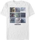 STAR WARS Big & Tall Mandalorian Mandomon Epi2 Message Men's Tops Short Sleeve Tee Shirt T-Shirt | Best Seller