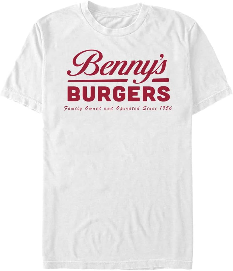Stranger Things Men's Big & Tall Benny's Burgers Apparel | Premium Quality