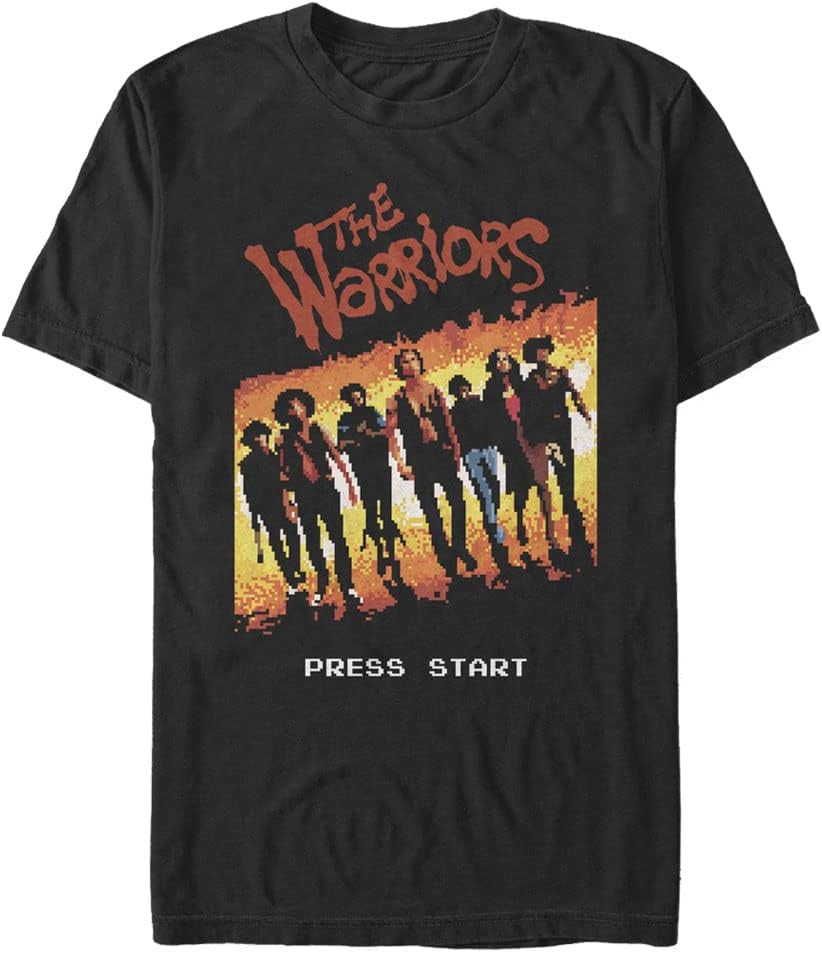 Fifth Sun Men's Big & Tall The Warriors Videogame Start Screen Apparel | Premium Quality