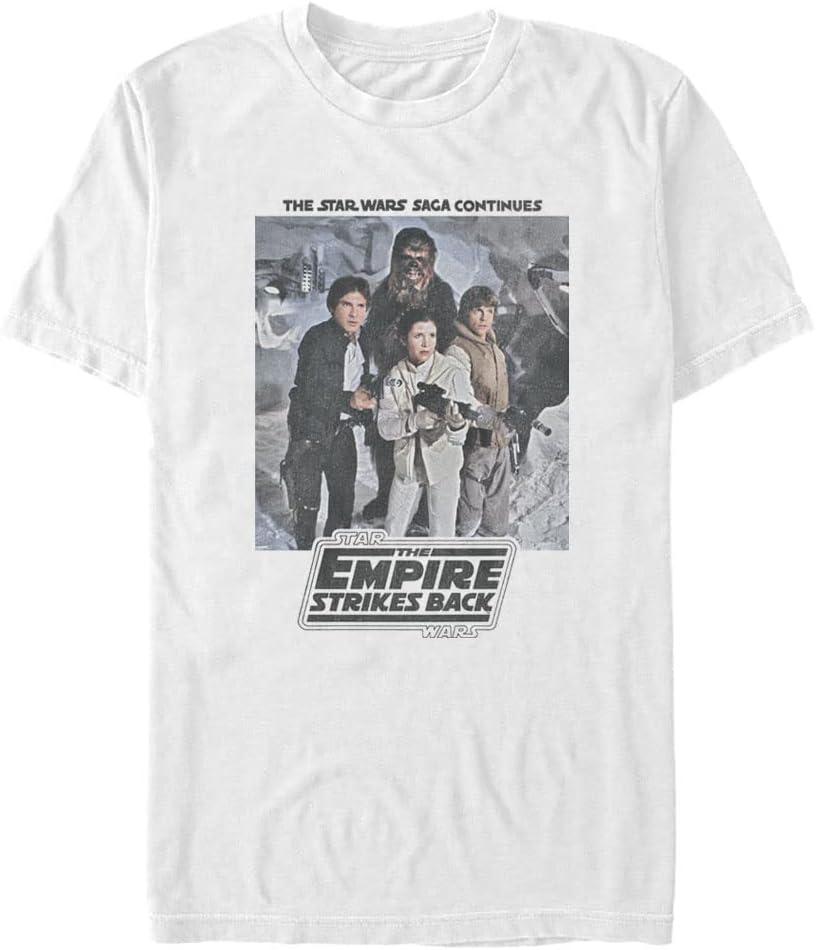 STAR WARS Empire Photo Men's Tops Short Sleeve Tee Shirt T-Shirt | Aesthetic Streetwear