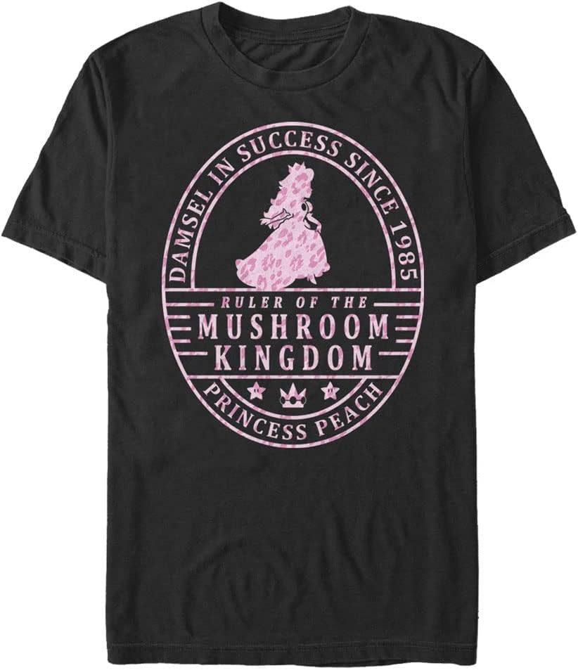 Nintendo Successful Peach Men's Tops Short Sleeve Tee Shirt T-Shirt | Trending 2025