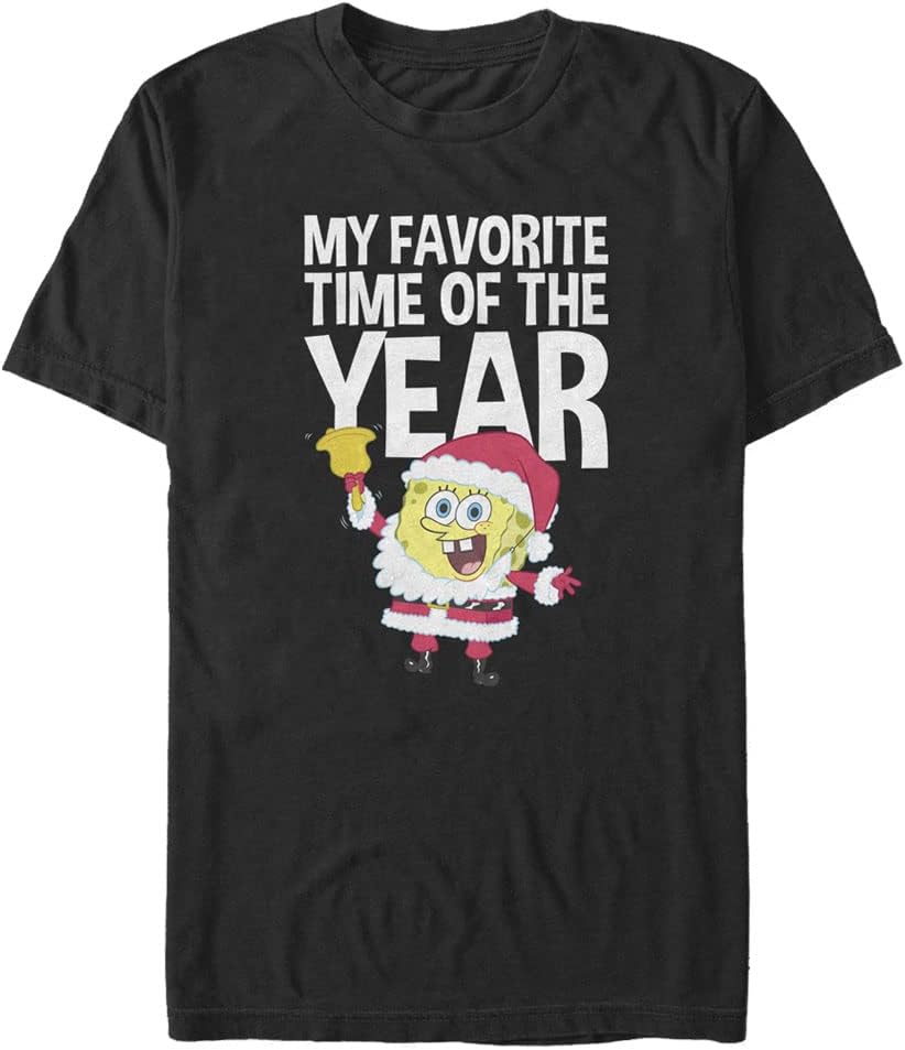 Nickelodeon Men's Big & Tall My Favorite Time of The Year Apparel | Premium Quality