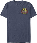 Jurassic Park Men's Big & Tall Park Ranger Black Badge Apparel | Aesthetic Streetwear
