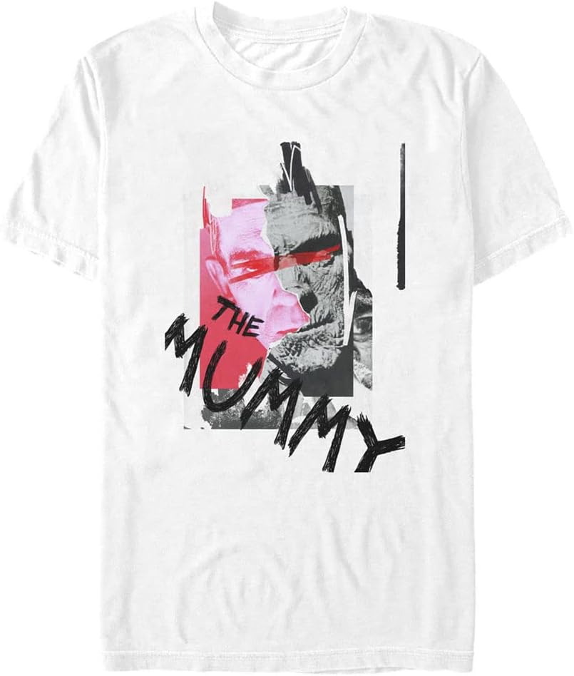 Fifth Sun Big & Tall Universal Monsters Mummy Ripped Men's Tops Short Sleeve Tee Shirt T-Shirt | US Viral Style
