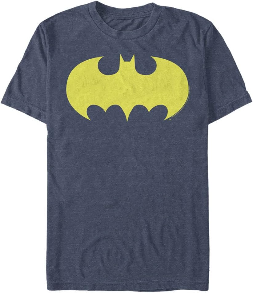 WARNER BROS Men's Bat Logo Ten Short Sleeve Apparel | US Viral Style