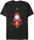 Marvel Big & Tall Avengers Classic Iron Tree Men's Tops Short Sleeve Tee Shirt, Black, 4X-Large T-Shirt | Aesthetic S...