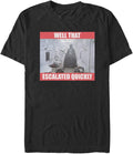 STAR WARS Escalated Quickly Men's Tops Short Sleeve Tee Shirt T-Shirt | Trending 2025