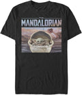 STAR WARS Child Mandalorian Men's Tops Short Sleeve Tee Shirt T-Shirt | Aesthetic Streetwear