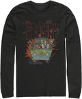 WARNER BROS Scooby-doo Metal Scoob Men's Tops Long Sleeve Tee Shirt T-Shirt | Aesthetic Streetwear